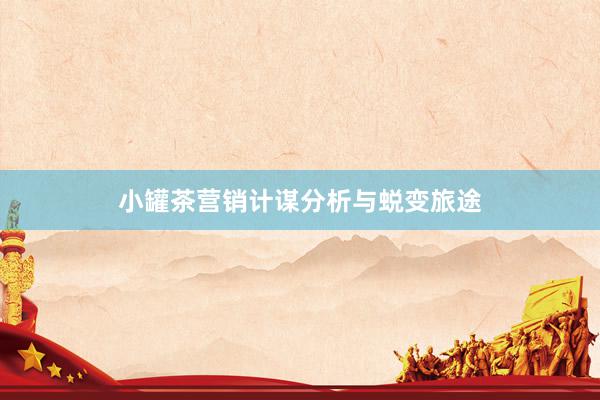 小罐茶营销计谋分析与蜕变旅途